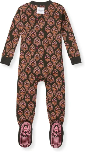 Vista 20 de Burt's Bees Baby Pijama para bebé niña, 100% algodón orgánico, pijama de una pieza, overol diagonal con cremallera, ajuste cómodo