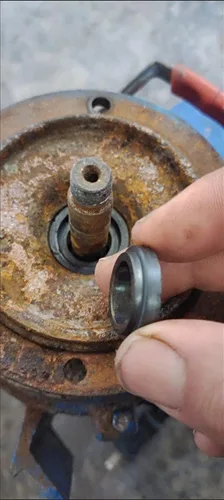 Vista 6 de Othmro Reemplazo mecánico del sello del eje 103-12 para el eje de la bomba Bombas de agua Eje de sellado mecánico Aleación de plástico 2pcs