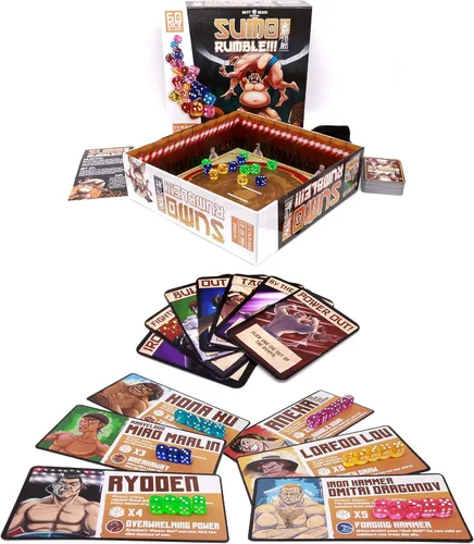 Vista 3 de Sumo Rumble, juego de batalla real de sumo basado en dados