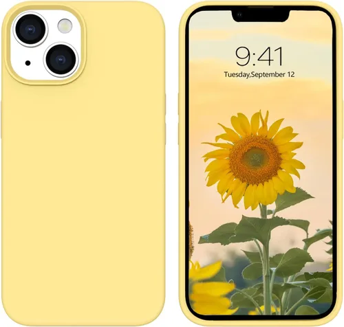 Vista 106 de GUAGUA Funda compatible con iPhone 17 Pro Max de 6.9 pulgadas, silicona líquida, goma de gel suave, delgada, forro de microfibra delgada