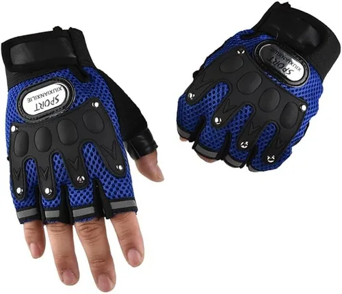 Vista 7 de Guantes de hombre Ciclismo Deportes Fuga Dedo Fuerzas Especiales Ountaineering Malla al aire libre Resistente al desgaste