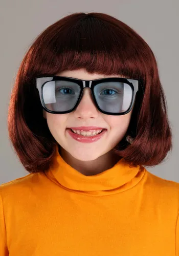 Vista 2 de Disfraz de Velma de Scooby Doo para niña Multicolor