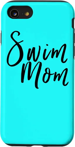 Vista 8 de Funda para iPhone 12 Mini Natación Mamá Divertida Natación Madre Padres