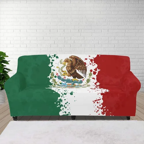 Vista 58 de AFPANQZ Fundas elásticas para sofá, fundas de sofá de águila con bandera estadounidense, fundas de sofá para sofá biplaza para sofás, protectores