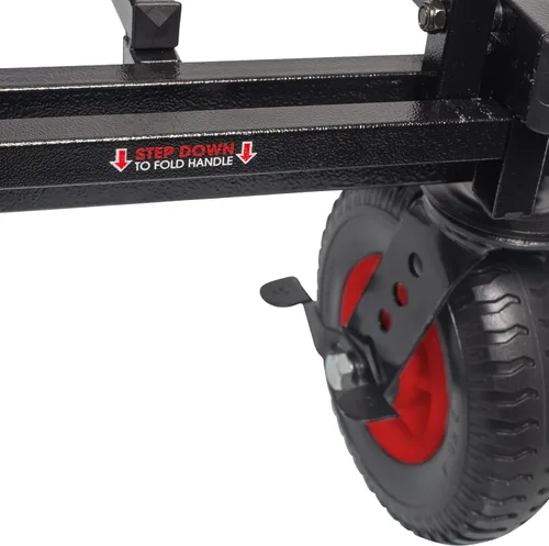 Vista 12 de Gator Frameworks Carrito multiusos plegable todo terreno con extensión de 30-52" y capacidad de carga de 500 libras (GFW-UTL-CART52AT)