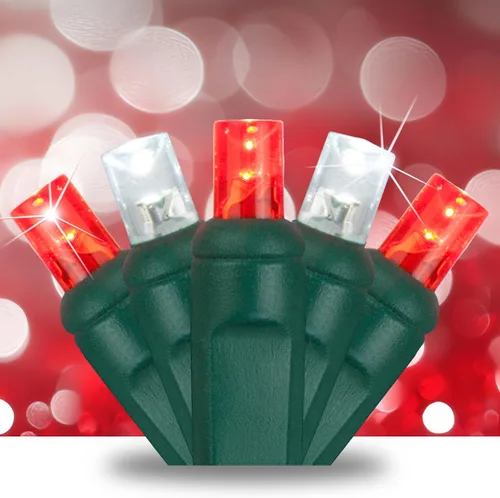Vista 8 de SoftTwinkle Luces de Navidad de Centelleo Lento, Luces de Cadena de Centelleo Suave Luces de Navidad Pulsantes (50 Luces, 17 Pies, Blanco Cálido)