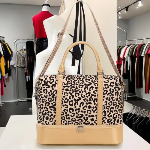 Vista 6 de Bolso de viaje para mujer con funda de equipaje y compartimento para zapatos