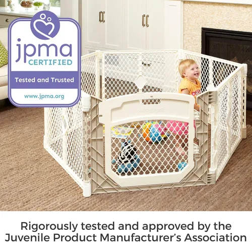 Vista 13 de Norte Estados Superyard Ultimate Play Yard, Ivory