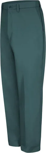 Vista 5 de Red Kap Pantalón de trabajo de mezcla de sarga, con ajuste tradicional, que no se arruga Negro