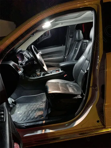 Vista 4 de AUTOGINE Kit de 15 luces LED blancas para interiores Dodge Durango 2011, 2012, 2013, 2014, 2015, 2016, 2017, 2018, 2019, 2020, 2021