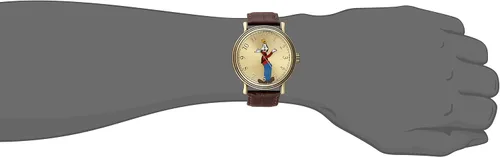 Vista 5 de Disney Reloj analógico de cuarzo para adultos Marrón Vintage
