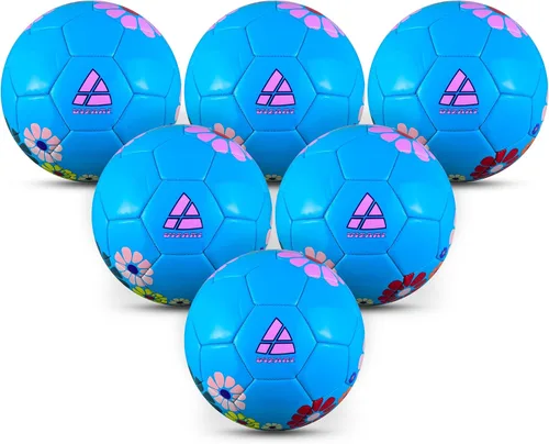 Vista 12 de Balón de fútbol Vizari con flores