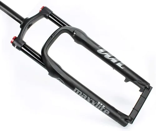 Vista 4 de Syvrac Tenedor de aire gordo para bicicleta de 26 pulgadas, tubo de dirección de 1-1/8 pulgadas, tubo de dirección de 5.315 in, tubo