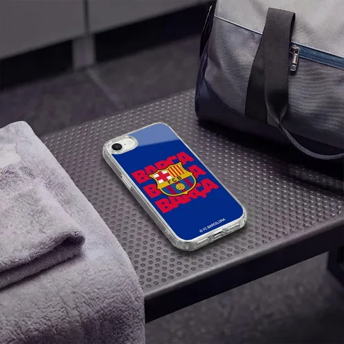 Vista 233 de Head Case Designs Funda de gel suave con licencia oficial del FC Barcelona Barca Crest Graphics [protección de grado militar] compatible con Apple