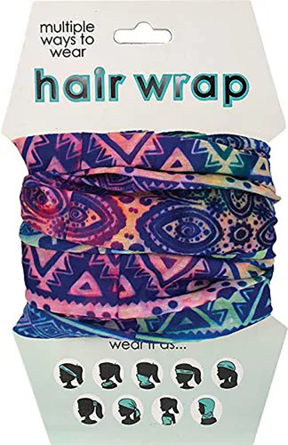 Vista 42 de Spoontiques Envolturas para el cabello y la cara - Pañuelo multifuncional - Diadema - Bufanda - Polaina para el cuello - Pasamontañas - Mapa