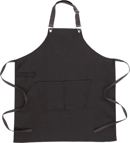 Vista 4 de Chef Works Delantal unisex con peto Boulder