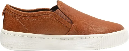 Vista 4 de HOMEHOT Zapatos deportivos de vestir casuales para niños, mocasines de piel sintética (niños pequeños, niños grandes, niños pequeños)