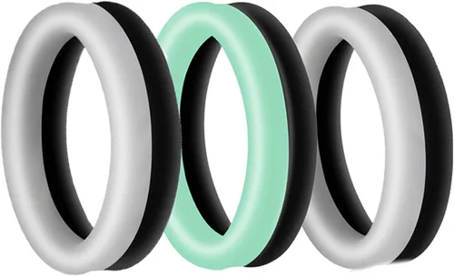 Vista 12 de Anillo de pene masculino, anillo para el pene eyaculación de retardo, escroto, anillos para hombre, juguete sexual de silicona para hombres