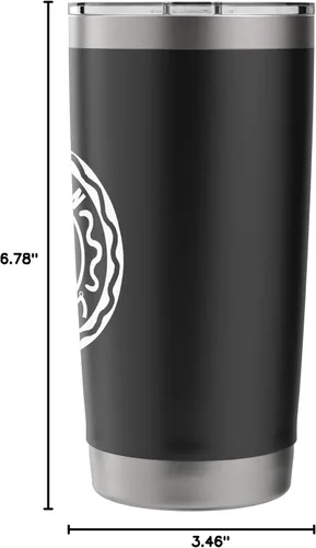 Vista 8 de Maruchan Happy Face - Vaso aislado de acero inoxidable con logotipo clásico