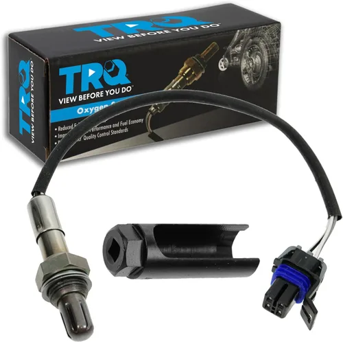 Vista 144 de TRQ Sensor de Oxígeno O2 de 4 Hilos de Banda Estrecha Compatible con VW Atlas 2.0L 2018-21, VW GTI 2.0L 2016-18, Audi A3 Quattro 2.0L 2015-18, VW
