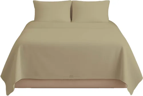 Vista 25 de Juego de sábanas para sofá cama, 100% algodón de 400 hilos, juego de 4 piezas, sábana ajustada con bolsillo profundo, suave, sin arrugas