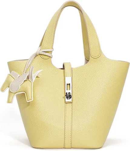 Vista 46 de Bolso de mano para mujer, de piel vegana, bolso de mano con asa superior, bolso de hombro con bolso pequeño desmontable
