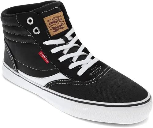 Vista 5 de Levi's Mens Lance Mid CT CVS UL Canvas and Vegan Suede Casual Lace Up Sneaker Shoe