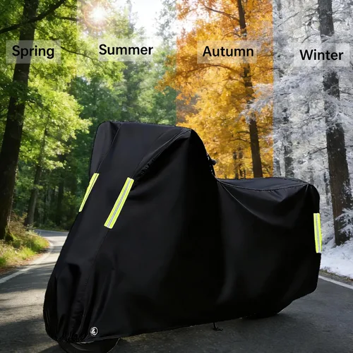 Vista 6 de Funda para motocicleta Tornax M 1, cubierta para motocicletas, ciclomotor, cubierta impermeable para el clima, protección solar al aire libre