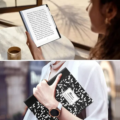 Vista 5 de E NET-CASE Funda para tableta notable 2 de 10,3 pulgadas, diseño delgado y ligero, funda para papel digital notable 2 con soporte para lápiz