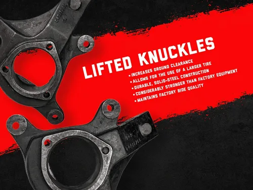 Vista 4 de Rough Country Kit de elevación de suspensión de 3" para Chevy/GMC1500 2WD de 1999-2006 - 232N2