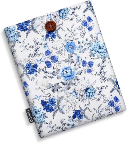 Vista 9 de TiMOVO - Funda para lector electrónico de 6 a 7 pulgadas, color verde y flor Funda protectora para lectores electrónicos Paperwhite/Colorsoft