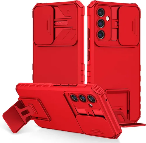 Vista 105 de Funda compatible con Samsung Galaxy M13 5G/A04 Dimensional Soporte Ventana Corredera Teléfono Móvil Funda Protectora a Prueba de Golpes para Samsung