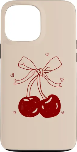 Vista 24 de Cherri Ties Bow Cherry - Carcasa para iPhone 17