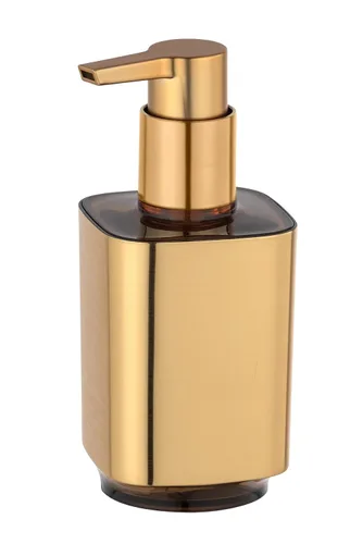 Vista 2 de WENKO Auron Gold - Dispensador de jabón líquido (0,3 L, 6.5 x 3.1 x 2.8 in)