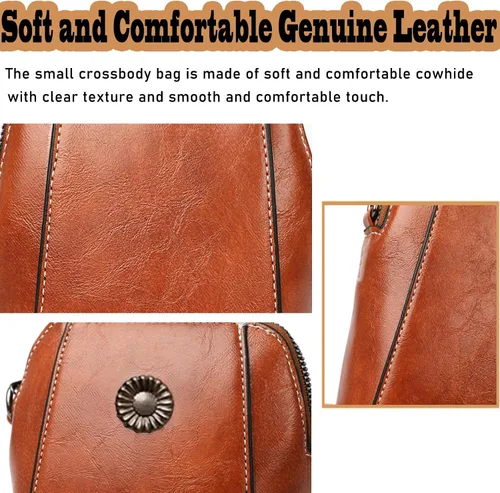 Vista 5 de Mini bolso bandolera de hombro para mujer