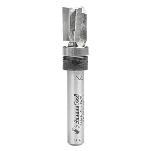 Vista 18 de Amana Tool 45487 - Broca de carburo con punta de carburo, 45487, vástago de 1/2 x 1/4 pulgadas con rodamiento de bolas superior