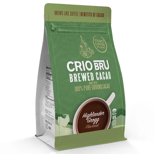 Vista 9 de Crio Bru Highlander Grogg Roast - Bebida de cacao preparada, 1.5 libras