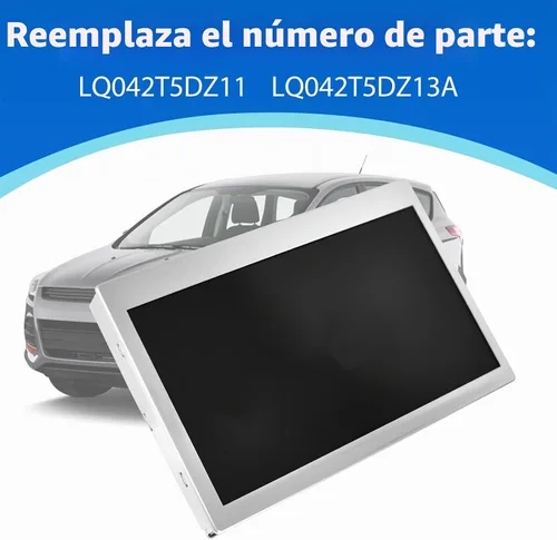 Vista 3 de Pantalla LCD de Color Compatible con Ford 2014-2016 Escape 2013-2016 Focus Velocímetro de 150 MPH Reemplaza LQ042T5DZ11 LQ042T5DZ13A