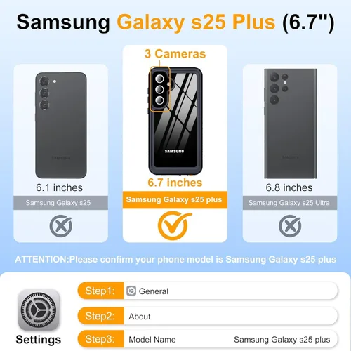 Vista 2 de Funda para Samsung Galaxy S25 con tarjetero, ranura para tarjeta de crédito Funda protectora tipo cartera - Negro