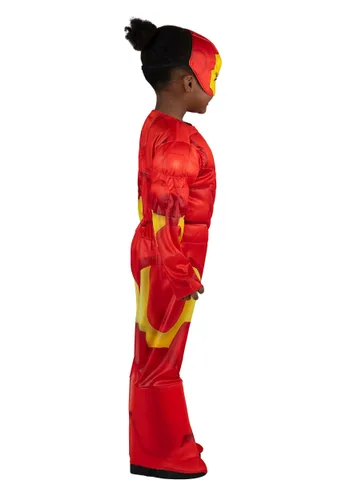 Vista 7 de Disfraz Deluxe de Iron Man para Niños Pequeños Multicolor