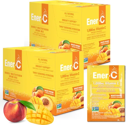 Vista 12 de Ener-C Mezcla de bebida multivitamínica, paquetes de vitaminas para agua, paquetes de electrolitos en polvo, mezcla de bebidas vitamínicas, mezcla
