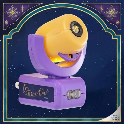 Vista 2 de Projectables Disney Wish Luz Nocturna LED Enchufable con Proyector de Anochecer a Amanecer Ideal para Niños Niñas Bebés Habitación del Bebé Sala