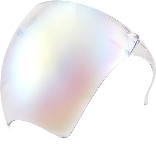 Vista 5 de FEISEDY Visera Facial de Cobertura Completa Gafas Protectoras Escudo Espejo Gafas de Sol Anti Niebla B2781
