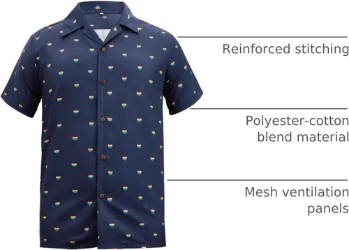 Vista 58 de Camisa hawaiana para hombre, con estampado floral, cómoda, con botones, casual, manga corta, ropa de playa para hombre