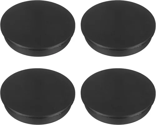 Vista 191 de MECCANIXITY - Tapones de silicona en forma de T (26mm, 1 pulgada de diámetro), color negro