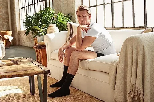 Vista 4 de POLO RALPH LAUREN Men's Athletic Performance Cotton Crew Socks-6 Pair Pack-Breathable Mesh & Sport Moisture Wicking
