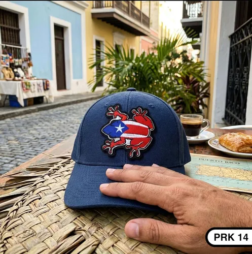 Vista 4 de Parche de Puerto Rico Ropa Hierro en Coqui Parches Boricua Puerto Rico PR Diseño de Calidad Accesorio Ropa Vaqueros Mochilas Camisa Sombreros