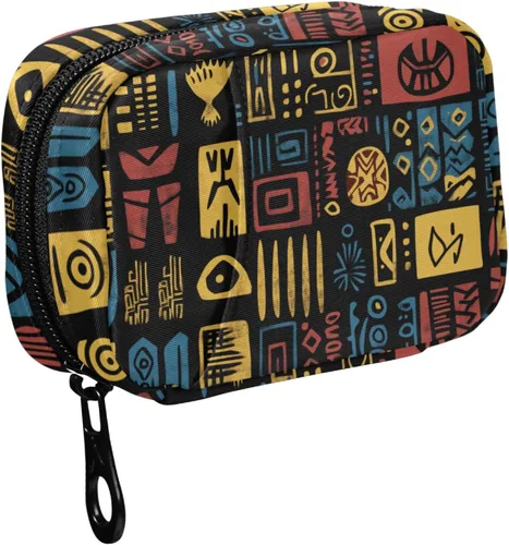 Vista 10 de Fustylead Groovy - Organizador de píldoras de flores, estilo bohemio, retro, 2 veces al día, con cremallera, dispensadores semanales portátiles