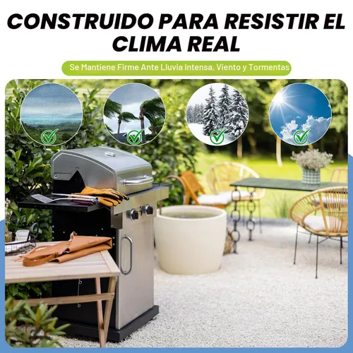 Vista 4 de Teexpert Pegamento de roca para paisajismo: pegamento de grava listo para usar de 1 galón de fórmula 2026 para grava de guisantes, piedras