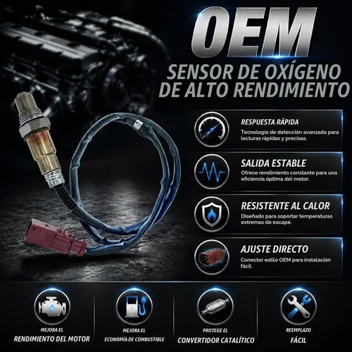 Vista 4 de Sensor de oxígeno aguas abajo para Volkswagen 2004 Jetta 2l